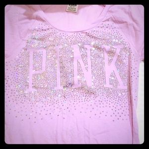 Victoria's secret pink  sequin t